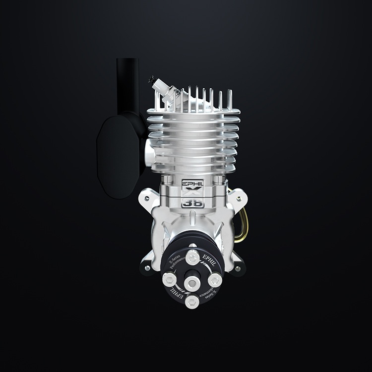 X-38Cc-S Model Aircraft Gasoline Engine Single-Cylinder Two-Stroke Side-Displacement Fixed-Wing Drone Accessories