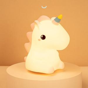 China Touch Sensor Color Changing Baby Lamp Sleeping Light Rainbow Unicorn Silicone Night Lamp For Kids Bedroom Special Gift on sale