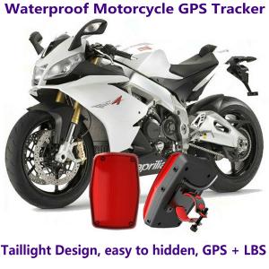 China GPS304 Waterproof Motorcycle GSM GPRS GPS Tracker LBS Locator W/ TF Slot for GPS Data Logging 9~40V Support Alarm Siren on sale