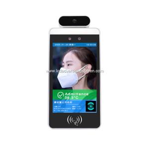 Wholesale 8 Inch EMMC 8G Face Recognition Infrared Thermometer from china suppliers