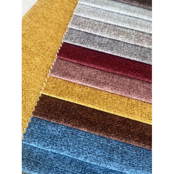 Water Resistant Velvet Sofa Fabric Double Faced For Pillow Cushion