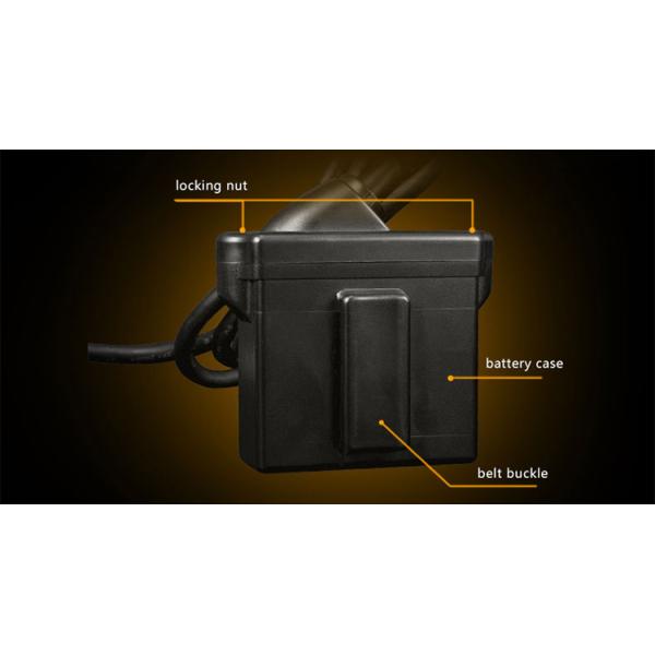 7800mAh Rechargeable LED Mining Cap Lamp 15000lux IP68