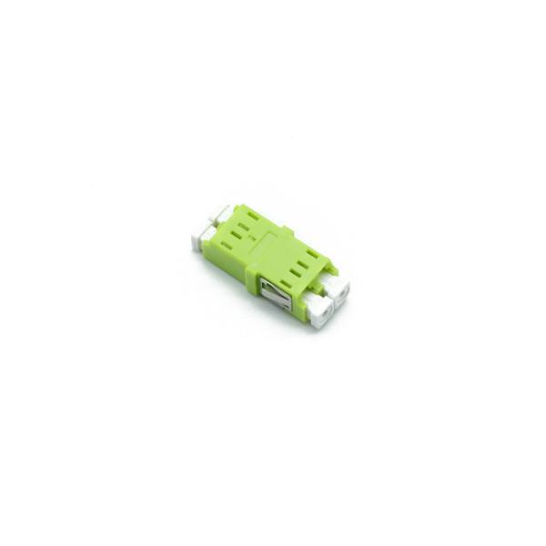 Green LC PC SC Footprint DX MM Fiber Optic Adapter OM5