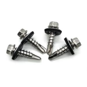 China Hex Self Drilling Screws With Washer M2 - M20 Galvanised Carbon Steel Hex Head Screws on sale