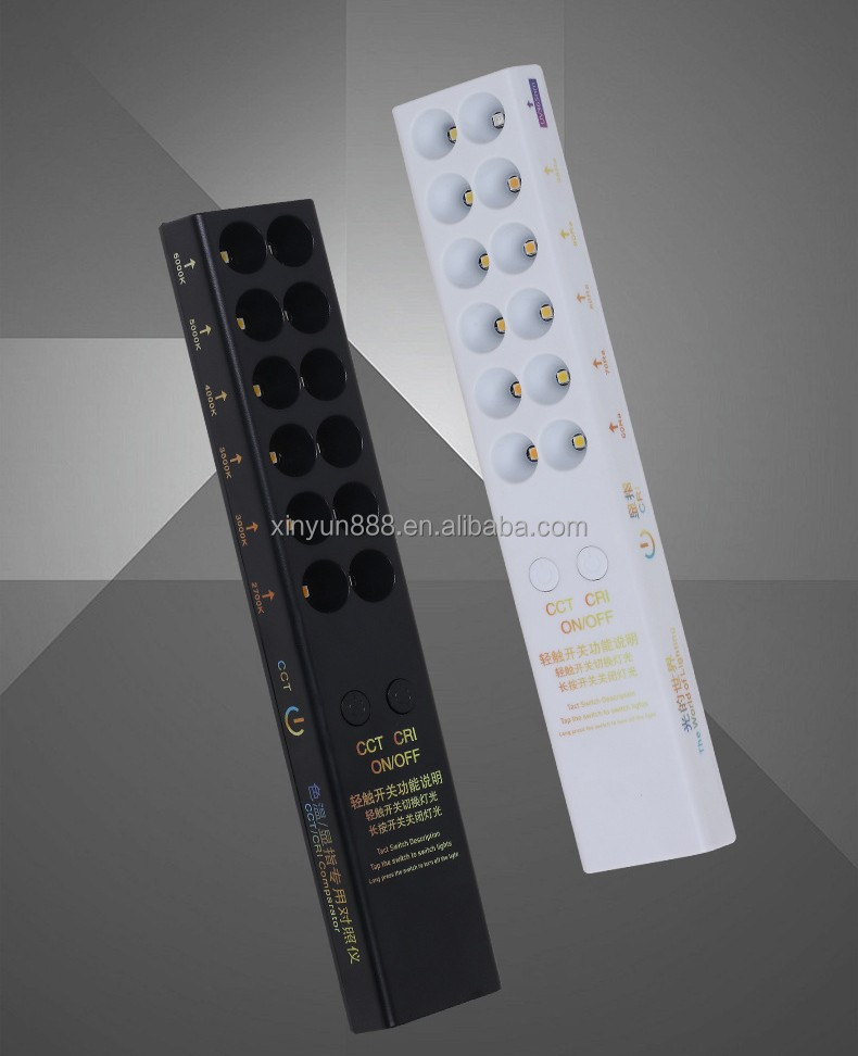 Multifunctional Two-in-one Portable Color Temperature Stick Color Rendering Index Stick 6 Color Temperature Demonstration Tools