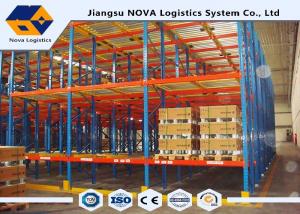 Wholesale Q235B Pre Galvanized Gravity Pallet Racking System For Logistic Warehouse from china suppliers