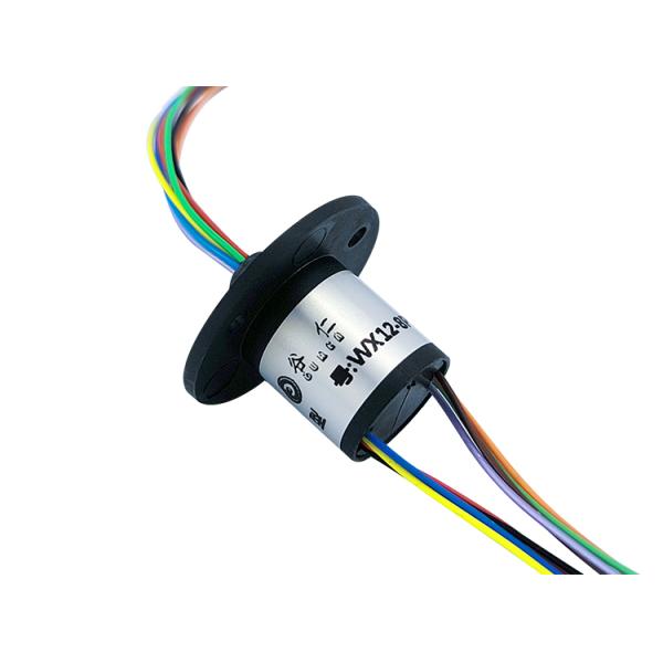 8way 2A 28AWG Teflon Wire Electrical Slip Ring For Stage Rotating Lights