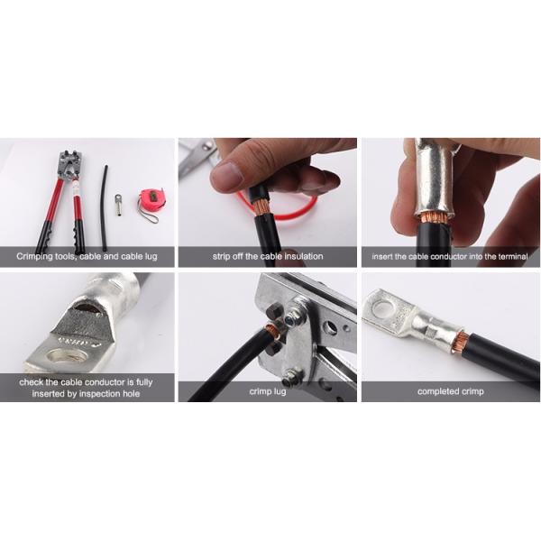 electrical application bimetalic compression terminal CAS copper cable lug