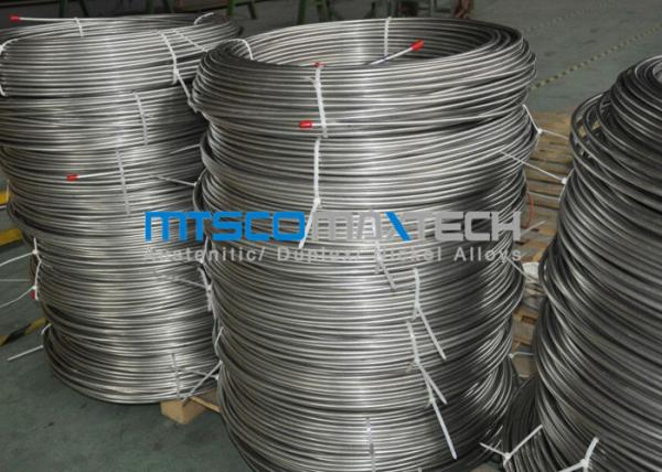 Quality Cold Drawn Stainless Steel Seamless Coiled Tubing 9.53mm x 0.89mm for sale