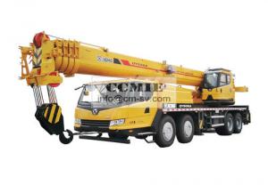 Truck Crane QY50KA Construction Machinery With Four axis Chassis U Section Jib