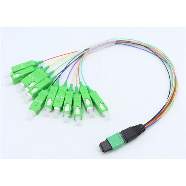 MTP Patch Cable MTP APC Male - SC Simplex 0.9mm SM APC 0.35M LSZH Elite Type A