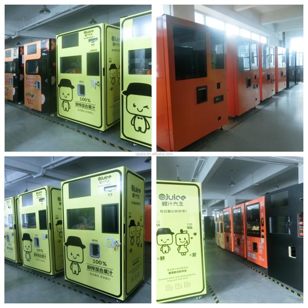 Summer Squeezed Apple Juice Vending Machine 400W Metal Zinc Alloy