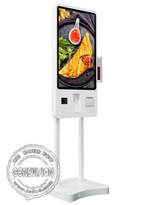 32 Capacitive Touch Screen Fast Food Self Service Kiosk with Call Pager System