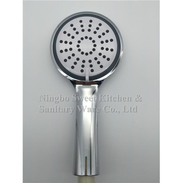 New style ABS plastic three function chromed finished shower hand spray shower sanitary ware