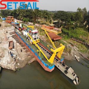 Wholesale 10 Inch Cutter Suction Silt Dredger with 8 Meter Dredging Depth and Rexroth Hydraulic from china suppliers