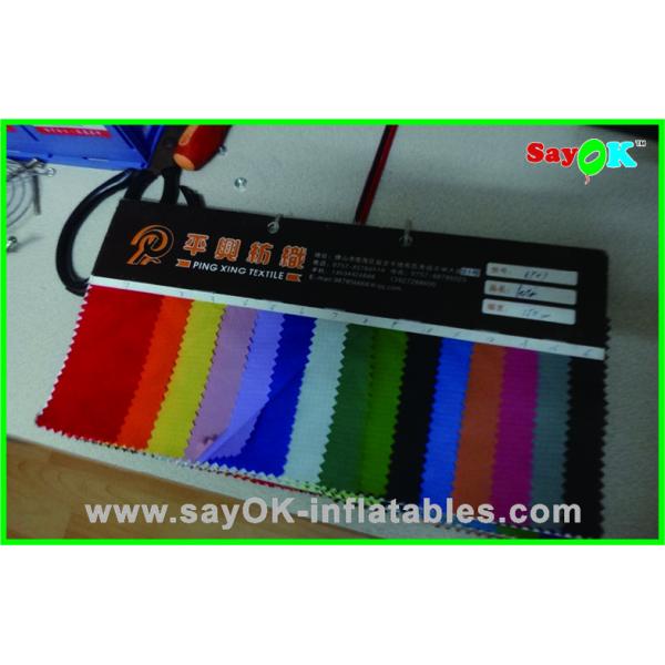 0.18 MM PVC Custom Inflatable Products , Lighting Giant Flying Helium Balloon