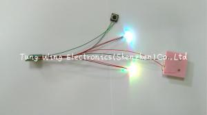 Wholesale 2 Colorful LED And 1 Button Flashing  LED Module with Beautiful Lights from china suppliers