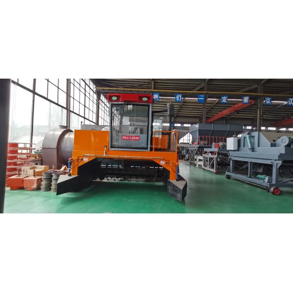 Manufacturing Plant Crawler Type Organic Manure Fermentation Equipment Compost Turner