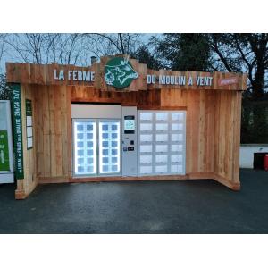 Wholesale Adjustable Refrigeration System Locker Vending Machine For Max.40 Merchandise Variety from china suppliers