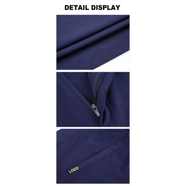 OEM Custom New Golf Shorts For Men Summer Breathable Stretch Quick Dry Athletic Sports Golf Pants Apparel For Male