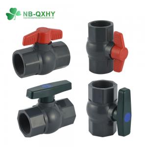 Wholesale Irrigation Swimming Pool Water Supply PVC Valve with Long Handle and Octagonal Design from china suppliers