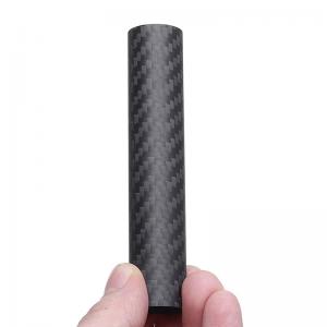 China 3K Filament Winding Round Carbon Fiber Pipe High Modulus on sale