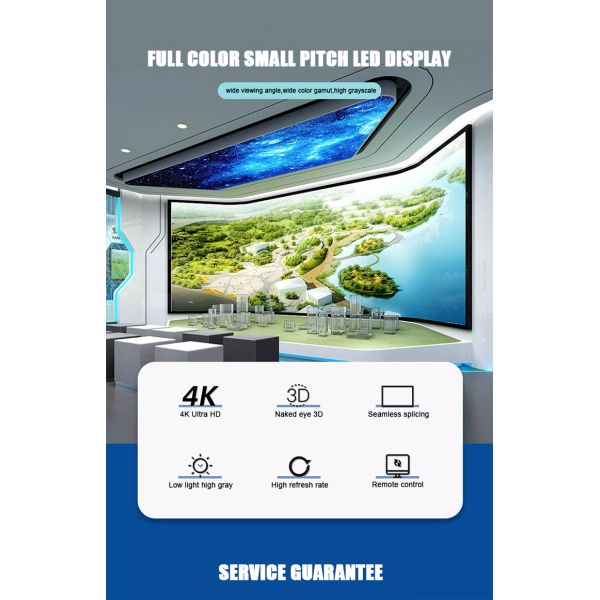 Flexible Curved P2.5 Indoor LED Wall Display Concave Screen Wall Panels