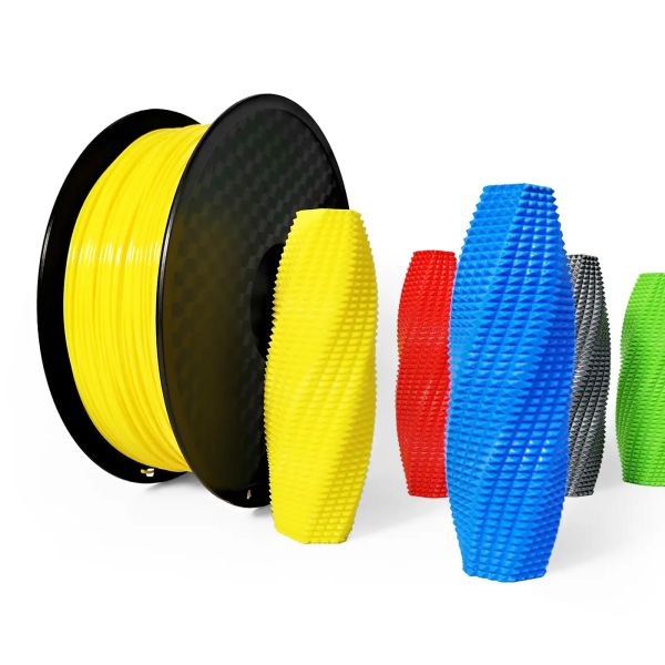 Ultra Precise PLA 3D Printer Filament ±0.03mm Tolerance Roundness 1kg Spool for Industrial Modeling