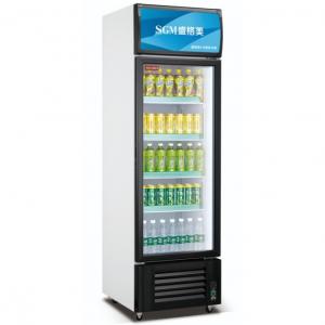 110V/220V Single Door Vertical Freezer 210L Single Door Beverage Cooler