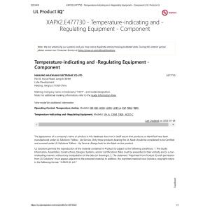 Nanjing Haichuan Electronic Co., Ltd. Certifications