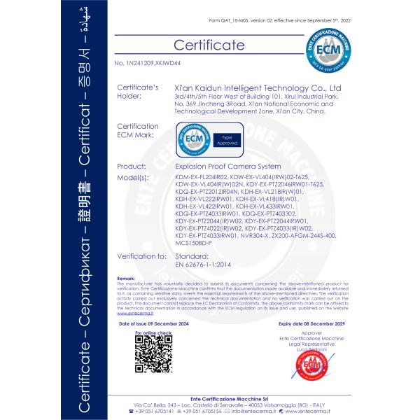 Atex Approval 2MP Explosion Proof Anti-Corrosion IR Small Bullet Analogue CCTV Camera