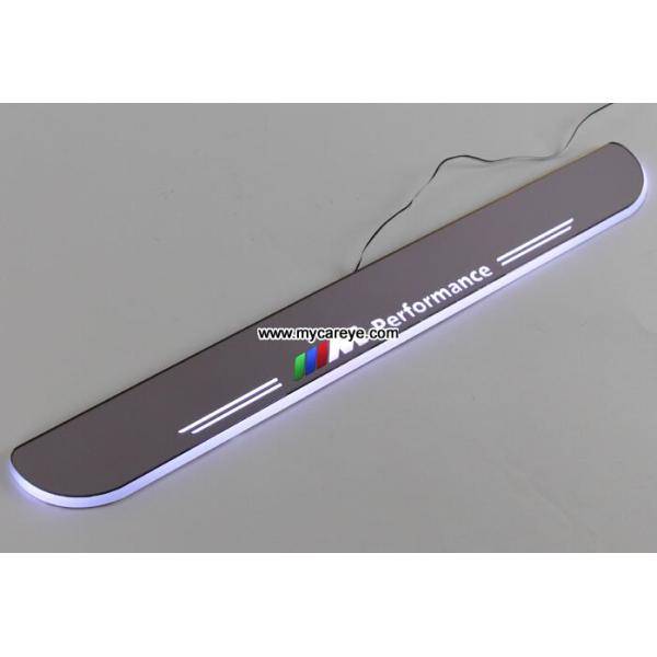 BMW M6 car led door courtesy light logo projector sill door pedal