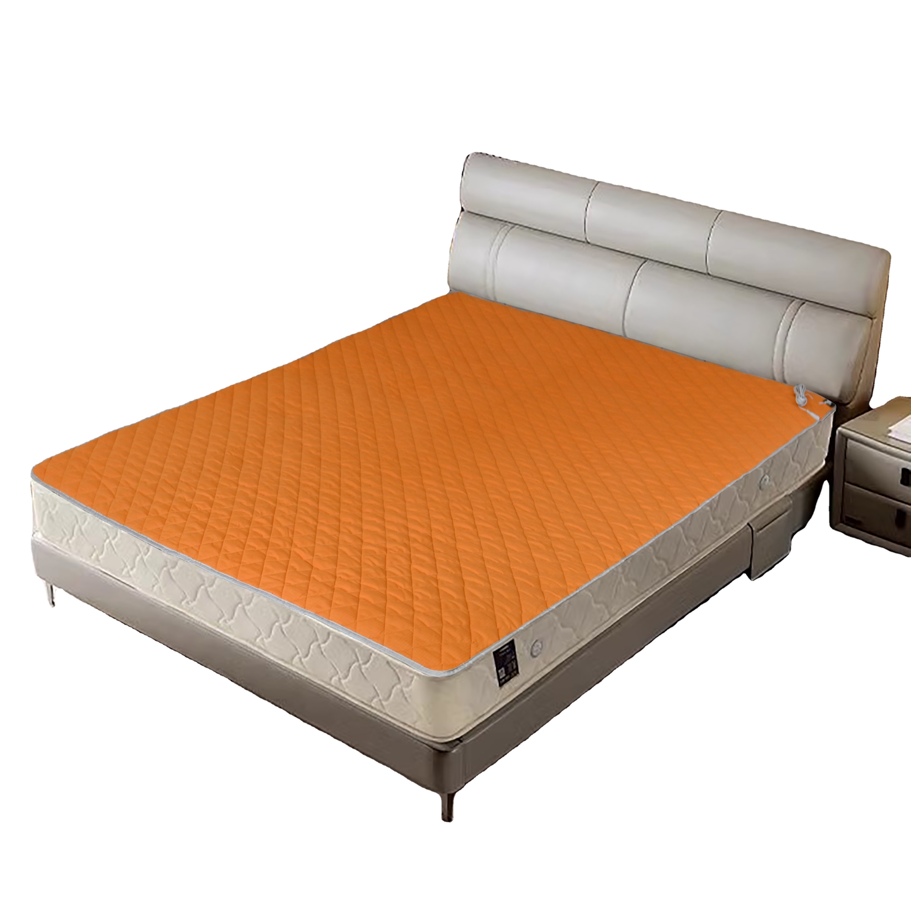 California King Size Beds Grounding Earthing Flat Bed Sheet Ground Protect Conductive Bed Sheet 15FT Grounding Cord With Plug