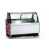 580L No Frost Fast Cooling Ice Cream Display Freezer , -24℃ Cream Fridge Freezer 1800*968*1386mm for sale