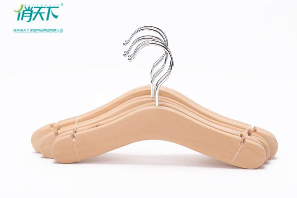 Quality Betterall Wholesale Natural Small Size Baby Clothes Hanger for sale