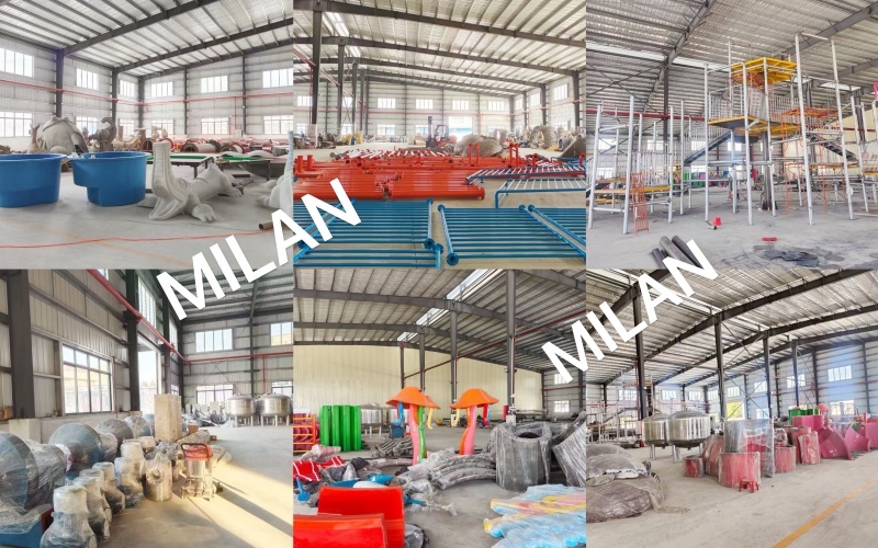 Kids Fun Water Park Layout Plan Entertained Public Attractive