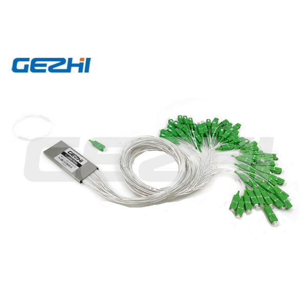 1×64 Single Mode Blockless PLC Splitter Fiber Optic Splitter for FTTX Networks