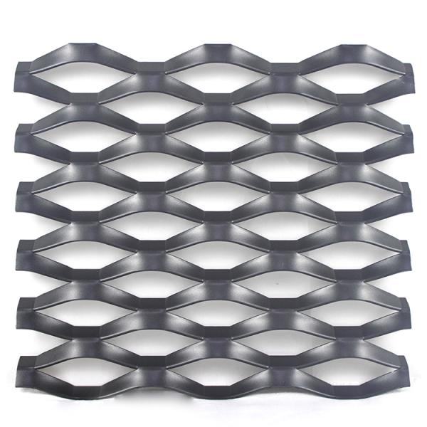 Gold Expanded Aluminum Sheet Security Mesh Filter Screen And Wall Cladding Panels