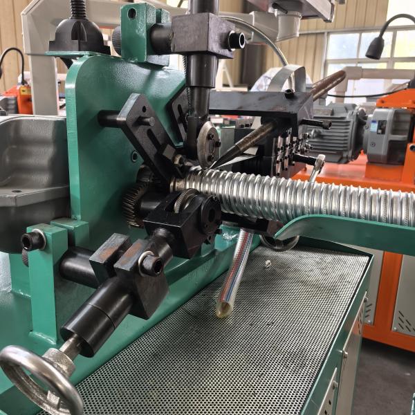 Large Diameter Corrugated Metal Pipe Making Machine Highway Culvert Pipe Production Line