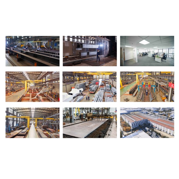 Energy Efficient Prefabricated Lightweight Steel Structure Building H-beam/Box Column Q355B Fast Installation Quick Construction