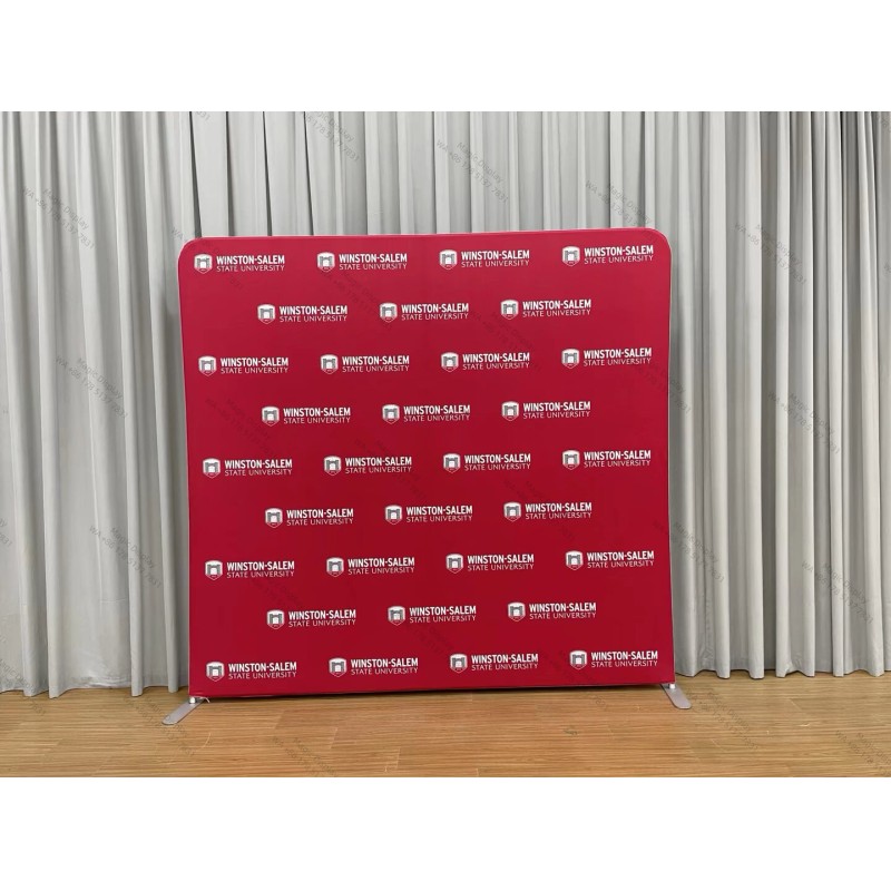 Durable Stretch Tension Fabric Backdrop Display Fabric Exhibition Stands For Trade Show