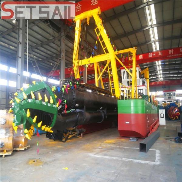 Shijiazhuang Suction Pump 20m Dredging Depth 26 Inch Cutter Suction Dredger for River Sand