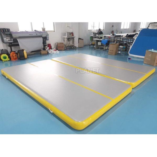 Double Triple Stitching 4x2x0.2m Inflatable Air Tumble Track