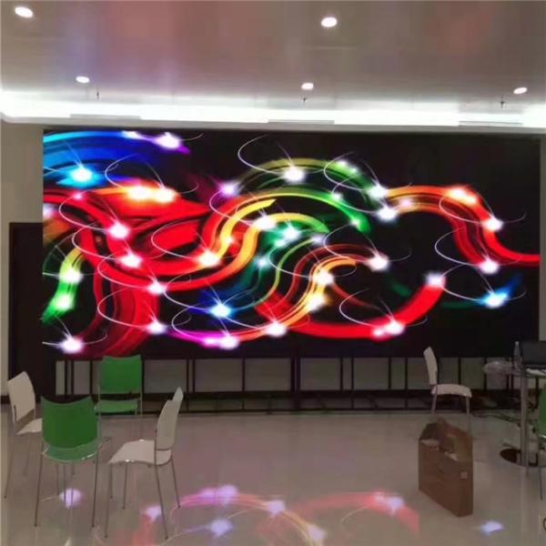 Light Weight High Brightness Indoor Rental Led Screen Supporting All Type Video , Good Image