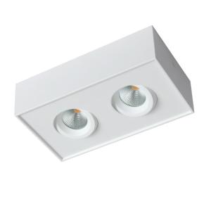 Wholesale Square Double Head Downlight 3000K Surface Mounted Dimmable LED Downlights from china suppliers