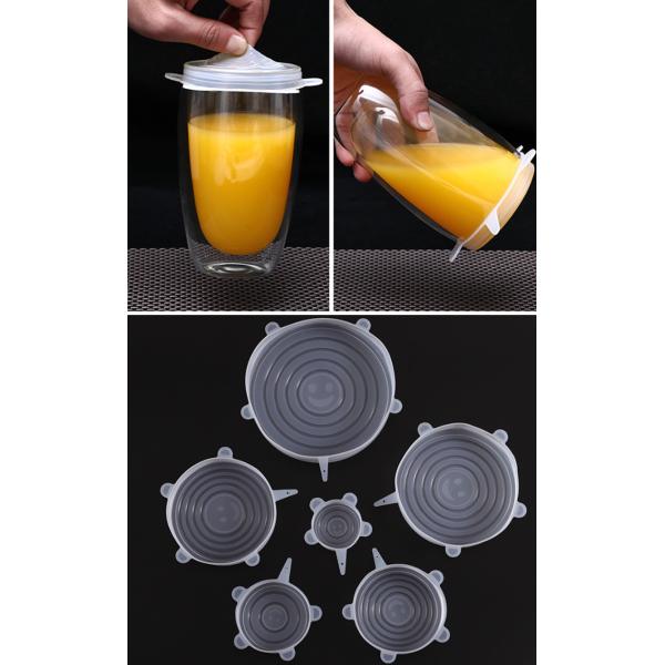 Customized Design High Quality Silicone Cup Lid,Silicone Suction Lid silicone cup lid,silicone stretch lids