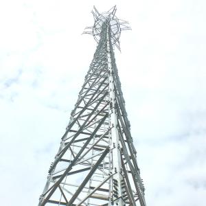 Wholesale Self Supporting 4 Legs Telecommunication Steel Tower Galvanized 100m from china suppliers