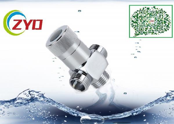 Quality CE Plumbing Shower Diverter Valve Chrome Plated Surface Brass Body for sale