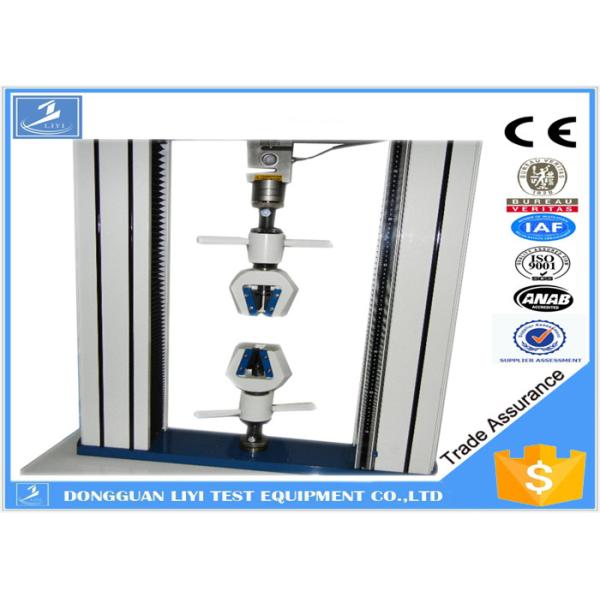 Double Column Mechanical Tensile Strength Testing Machine AC220V With High Precise Ball Screw
