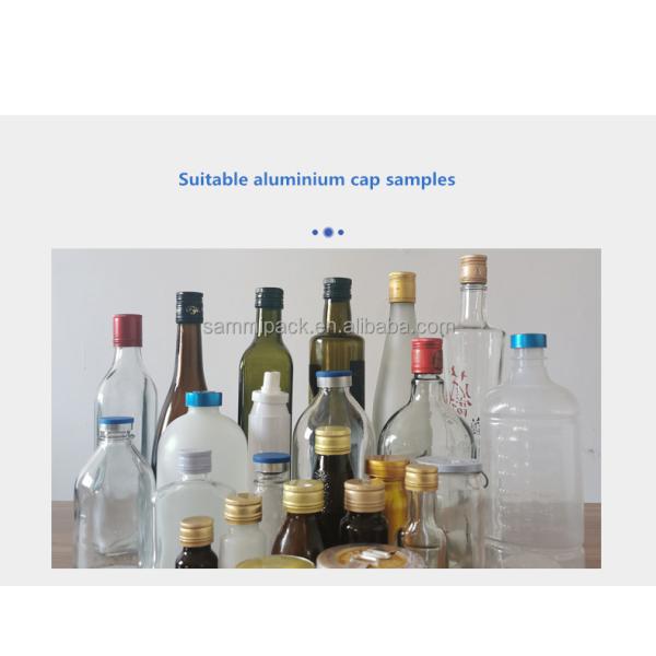 High Quality Metal Lid Capping Machine Wine Bottle Liquor Screw Locking Capping Machine Factory Price